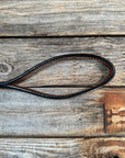 Floral Tooled Leather leash 4' x 1.25"wide