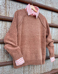 SALE The Sable Sweater in Camel