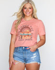 HERE COMES THE SUN - HEATHER SUNSET TEE