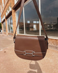 The Charity Horsebit Crossbody Bag