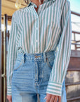 The BT Button Down in Sage Green
