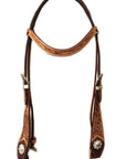 Floral Tooled Headstall