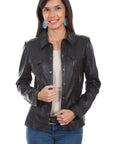 Snap Front Shirt Jkt - L1024