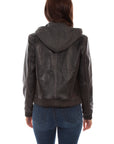 Ladies Jacket W/hood - L1046