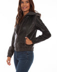 Ladies Jacket W/hood - L1046