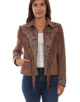 Fringe/beaded Jacket - L1054