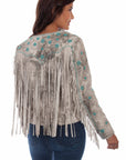 Fringe/beaded Jacket - L1058