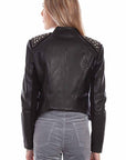 Fringe Studded Jacket - L1064