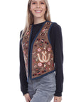Emb Horseshoe Vest - L1068