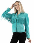 Fringe/lacing Jacket - L1080