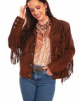 Fringe/lacing Jacket - L1080