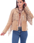 Fringe/lacing Jacket - L1080