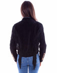 Fringe/lacing Jacket - L1100
