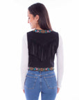 Emb Ladies Vest - L1107