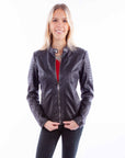 Ladies Zip Front Jacket - L1109