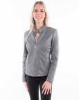Ladies Zip Front Jacket - L1109