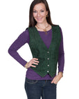Ladies Embroidered Vest - L14