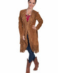 Fringe Long Coat - L19