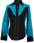 Ladies Suede Shirt - L63