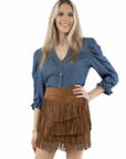 Ladies Fringe Skirt - L704