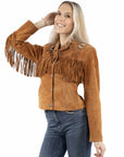 Beaded/fringe Jkt - L758