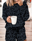 Norah Long Sleeve Tie Shorts Two Piece Set