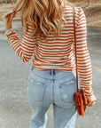 Mia Striped Long Sleeve Top