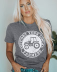 SUPPORT YOUR LOCAL FARMERS Graphic Tee