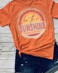 Be The Sunshine Graphic Crewneck Tee