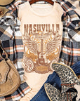 Nashville music City Graphic Tee