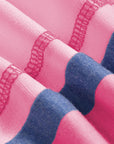 Marie Patchwork V Neck Shirt