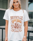 Nashville music City Graphic Tee