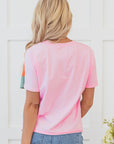 Sylvie Seamed Crewneck Top.
