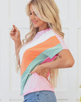 Sylvie Seamed Crewneck Top.