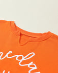 Indy Game Day Notched Neck Sweatshirt