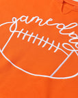Indy Game Day Notched Neck Sweatshirt