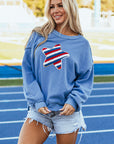 Tru Sequin Star Sweatshirt