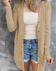 Madison Open-Front Buttons Cardigan