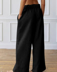 Greta Elastic High Waist Drawstring Sweatpants