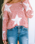 Katharine Star Spangled Casual Knit Sweater