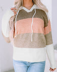 Parker Knitted Drawstring Hooded Sweater