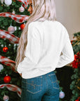 Selah Merry & Bright Round Neck Casual Sweater