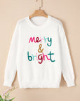 Selah Merry & Bright Round Neck Casual Sweater