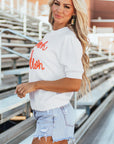 Bailee Puff Sleeve Crew Neck Sweater