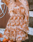 Allison Floral Smocked Waist Dress