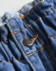 Ruby High Waist Denim Shorts