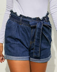 Ruby High Waist Denim Shorts