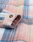 Addison Plaid Flap Pockets Shacket