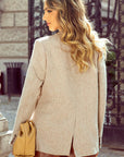 Nataly Single Breasted Elegant Suit Jacket