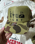 Liberty, Guns, Beer and Trump LGBT Trucker Hat